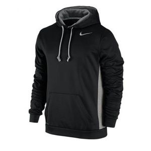 Nike Mens Hoodie 2xL Black & Gray